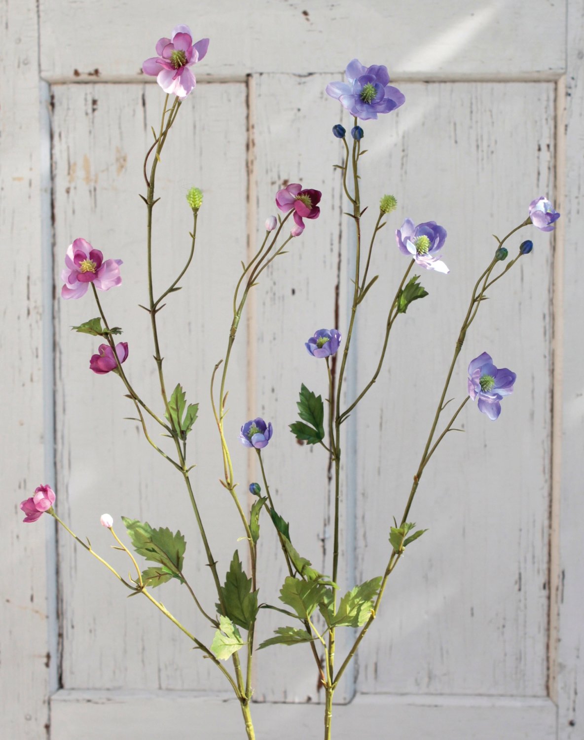 3317 508 a2 Бабушкин чепчик шелковый цветок, 99 см, розово-зеленый H-andreas  - Вид №3