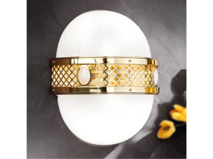 Опаловое стекло бра