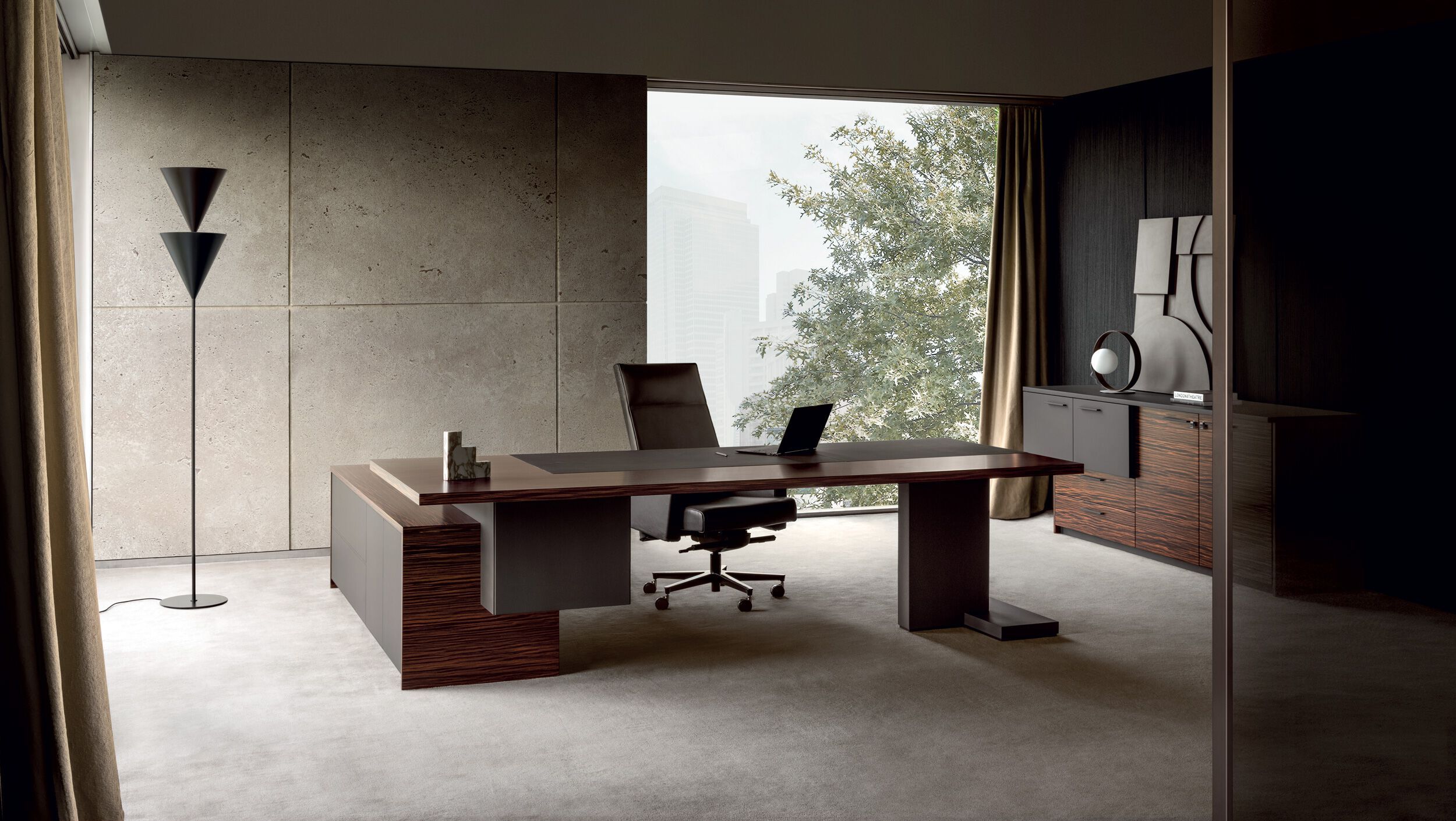 Деревянный направленный угловой стол i 4 Mariani Inca ARCH-00137368 - Вид №4