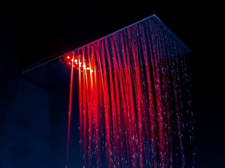 Хромотерапия латунная настенная душевая головка tender rain ARCH-00130119