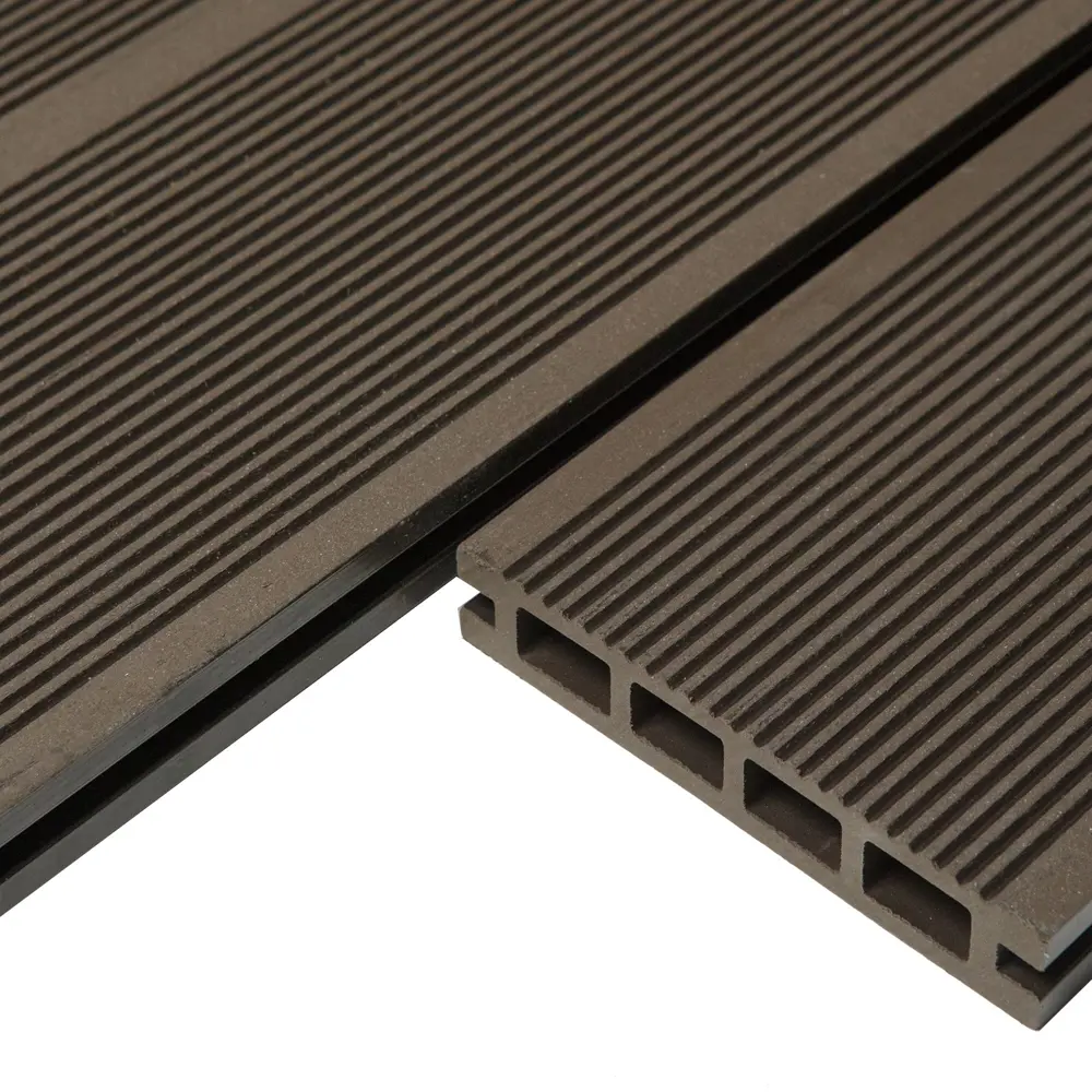 Террасная доска ДПК CM Decking Nature цвет Венге 3000x135x25 мм двусторонняя вельвет/структура дерева 0.405 м² STLM-2139028 - Вид №3