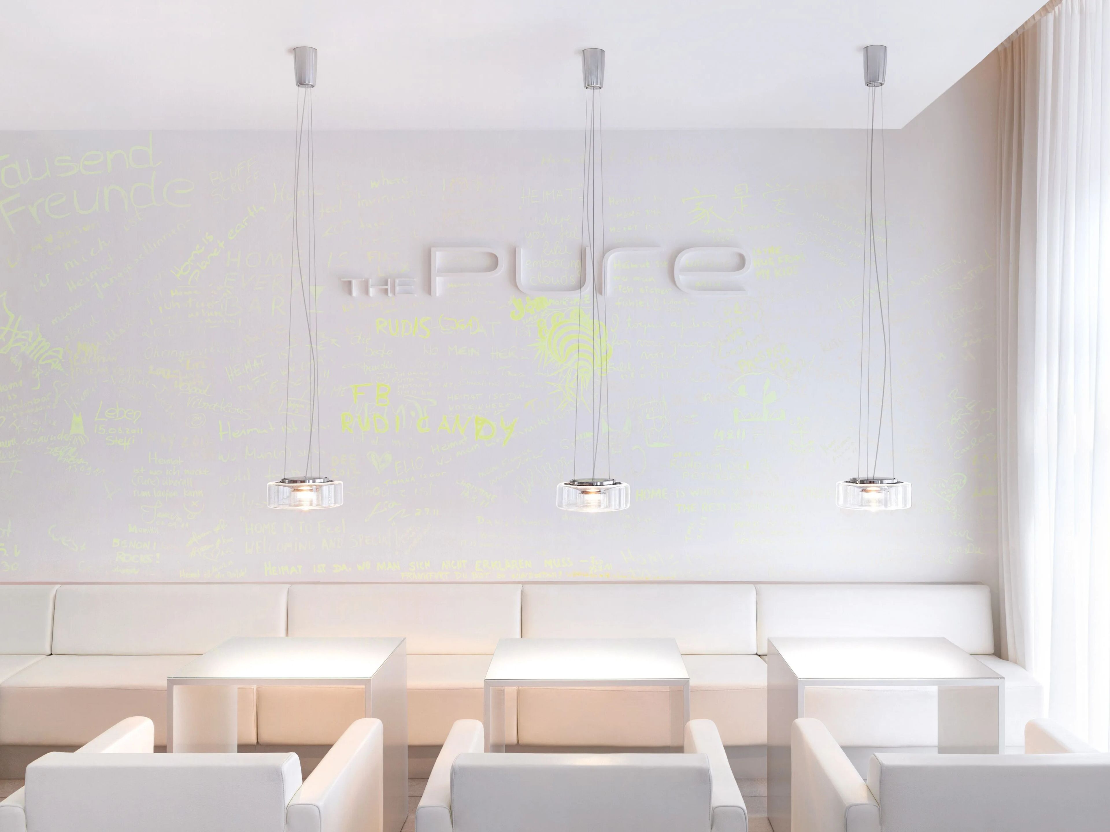 Стеклянный светодиодный подвесной светильник serien.lighting керлинг ARCH-00059878 - Вид №3