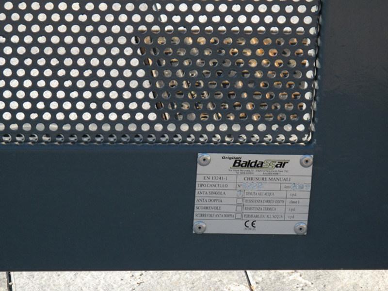 GRIGLIATI BALDASSAR Промышленные металлические ворота sun-id-1464664 - Вид №12