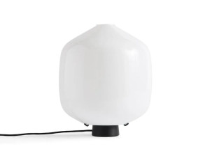 Настольная лампа из дутого стекла