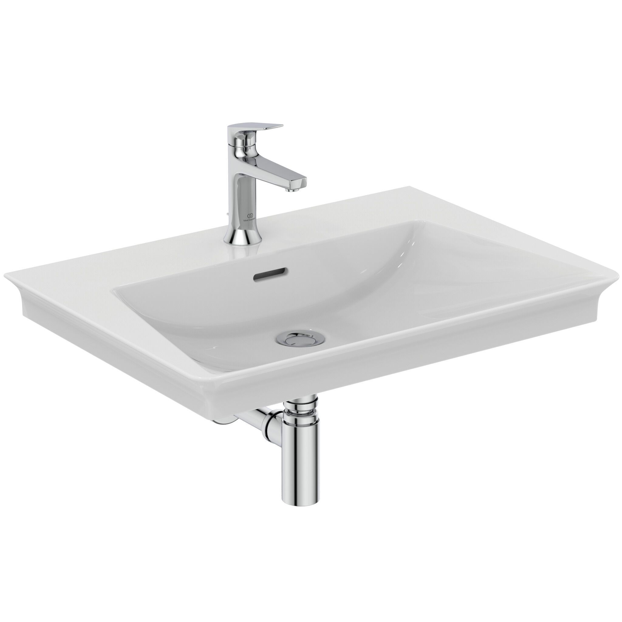 Одинарная керамическая раковина с переливом Ideal Standard La Dolce Vita ARCH-00043909 - Вид №1