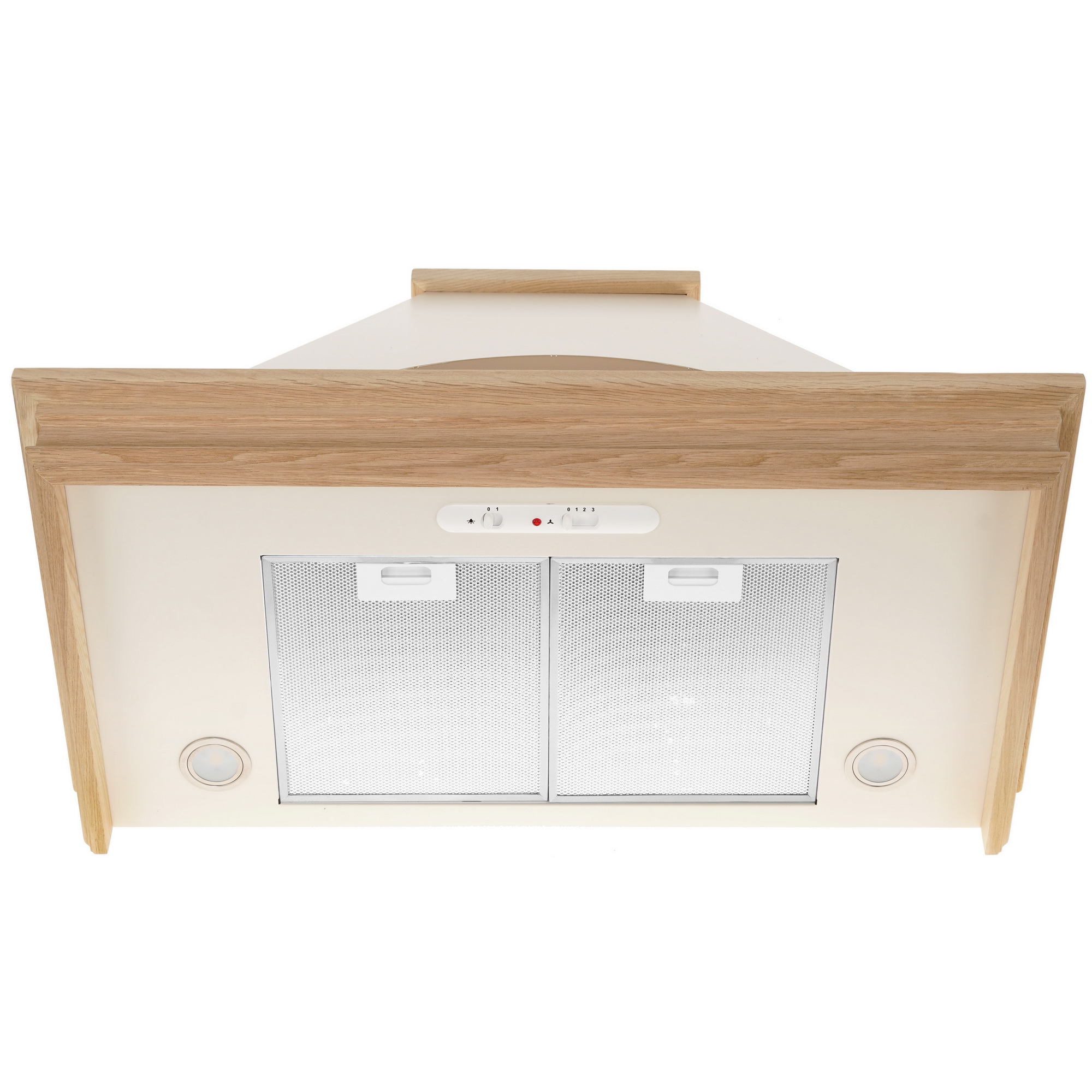 8120722 Вытяжка каминная ELIKOR Бельведер Валенсия 90П-650-П3Д бежевый/бежевый STDN-0140674 - Вид №1