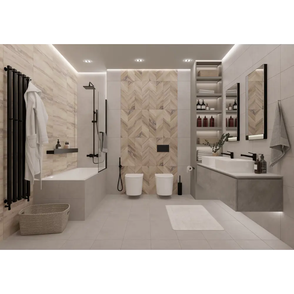 Керамин Студио 3D: настенная плитка для эстетичных интерьеров 88923929 STLM-1412136 - Вид №4