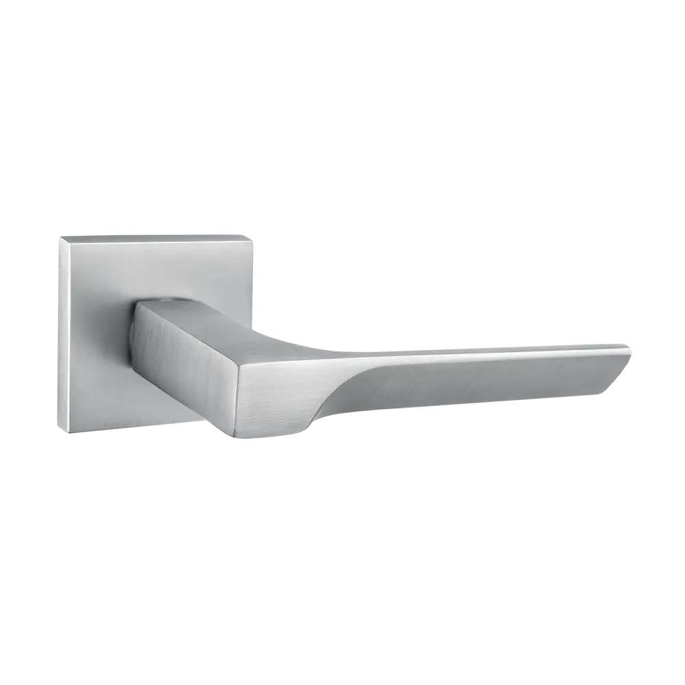 Дверная ручка Puerto Кастаньоле Slim в матовом никеле 89394727 STLM-1369795