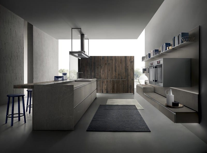 Каменная кухня с островом ERNESTOMEDA Icon ARCH-00060616