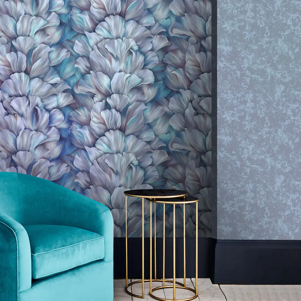 Обои флизелиновые Erismann Lilit синие 1.06 м ЭР60828-06 STLM-2123681 - Вид №4