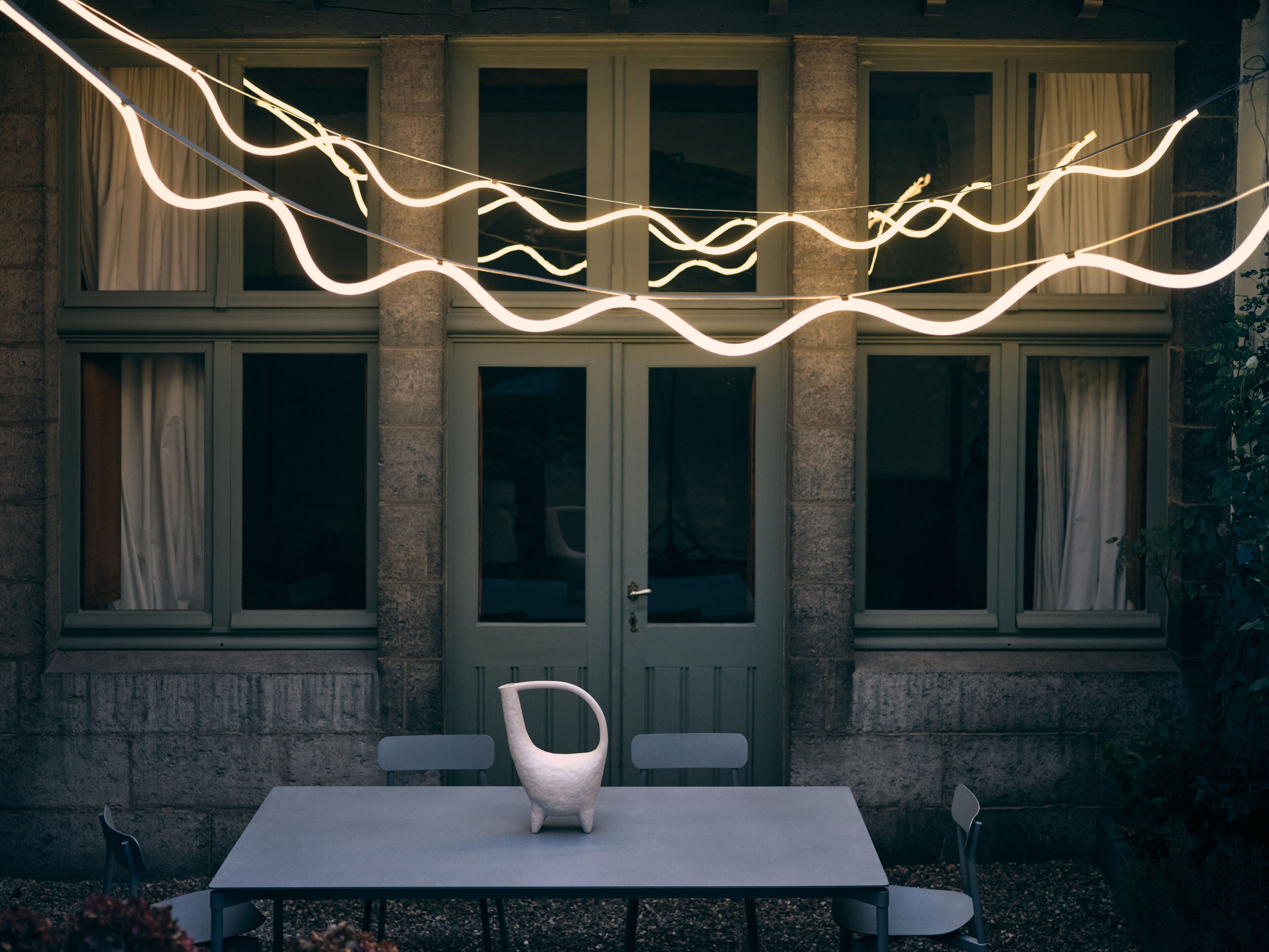 Подвесной светильник на кабелях Petite Friture сплайн ARCH-00047200 - Вид №4