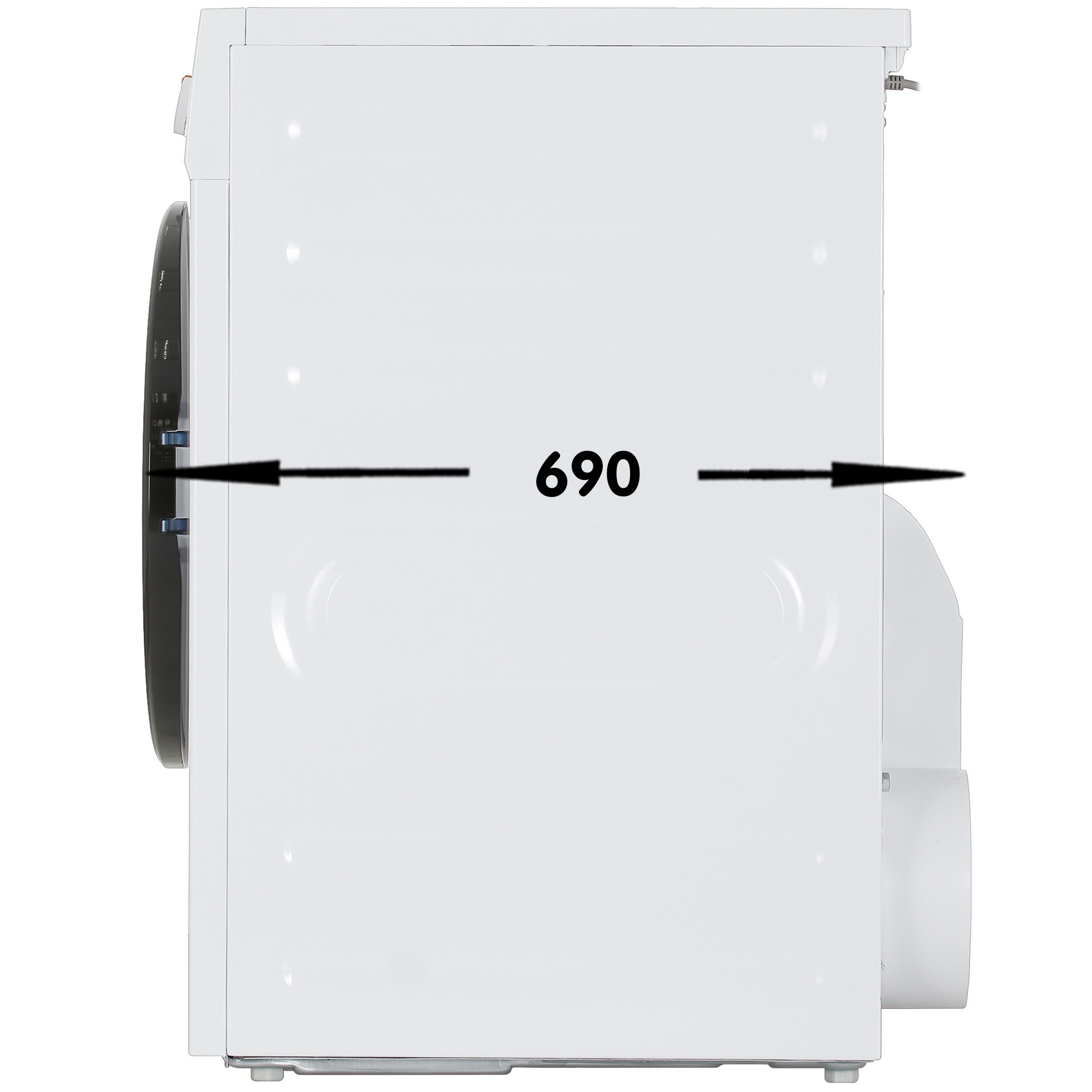 5037949 Сушильная машина DEXP DM-F8HDMA/WB белый STDN-0087824 - Вид №2