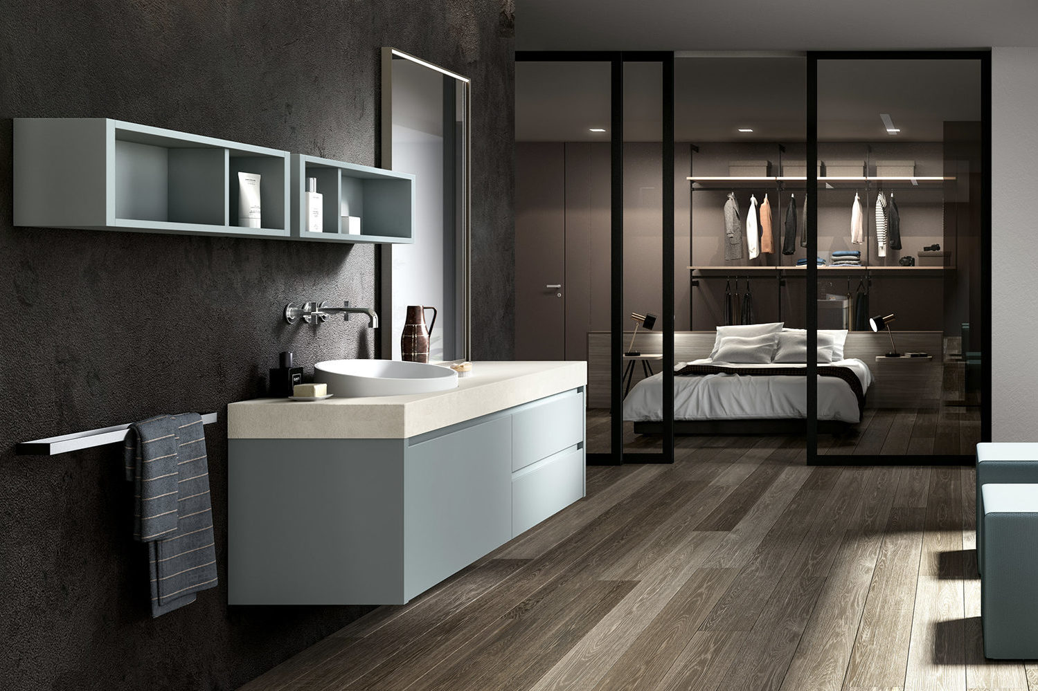 Tender lak – 05 Mastella  Tender LAK  Комплект мебели для ванной 