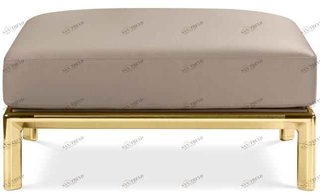 GHIDINI1961 Квадратный пуф с подкладкой Frame sun-id-1395447