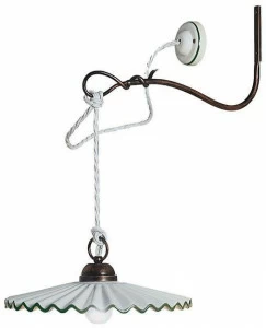 FERROLUCE Керамический патрон с фиксированным кронштейном L'aquila C661