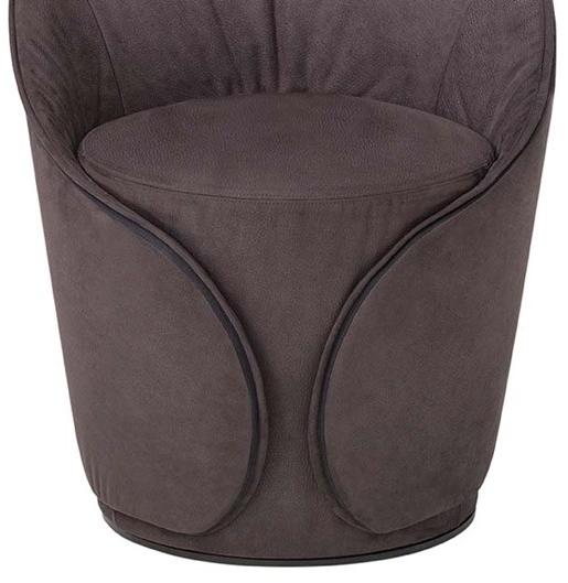 Tonin Casa Кожаное кресло с высокой спинкой Mama T7239  - Вид №1