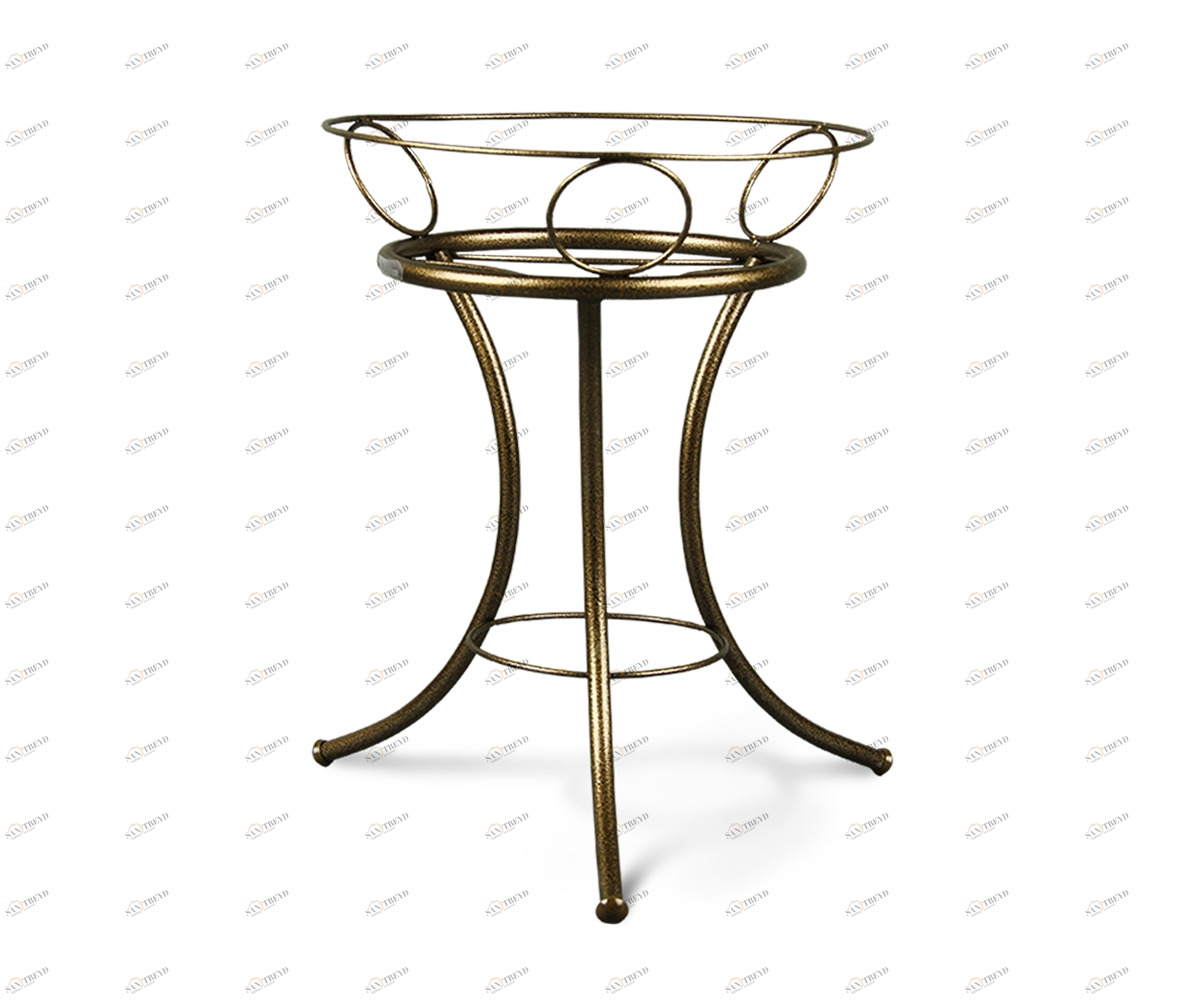 Подставка для цветов Pesochnie vesy бронза SHEFFILTON ПОДСТАВКИ ДЛЯ ЦВЕТОВ 015011 Бронза 