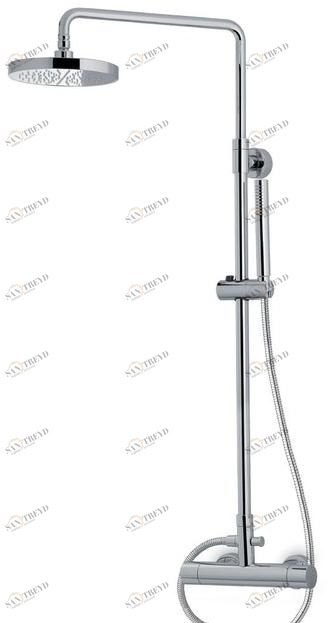 newform Термостатическая душевая стойка с ручным душем с верхним душем Colonne doccia 476