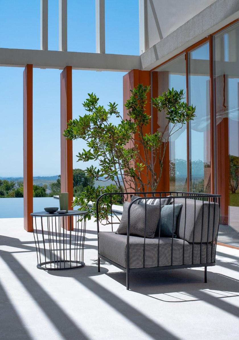 emu Садовый столик круглый из стали Cannolè 1087/1088 - Вид №15