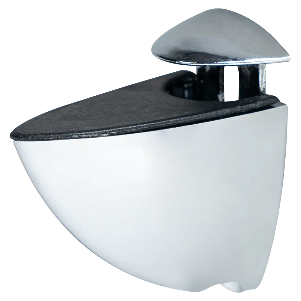 Полкодержатель Пеликан 40x22x40 мм ЦАМ цвет xром Santreyd STLM-2012964