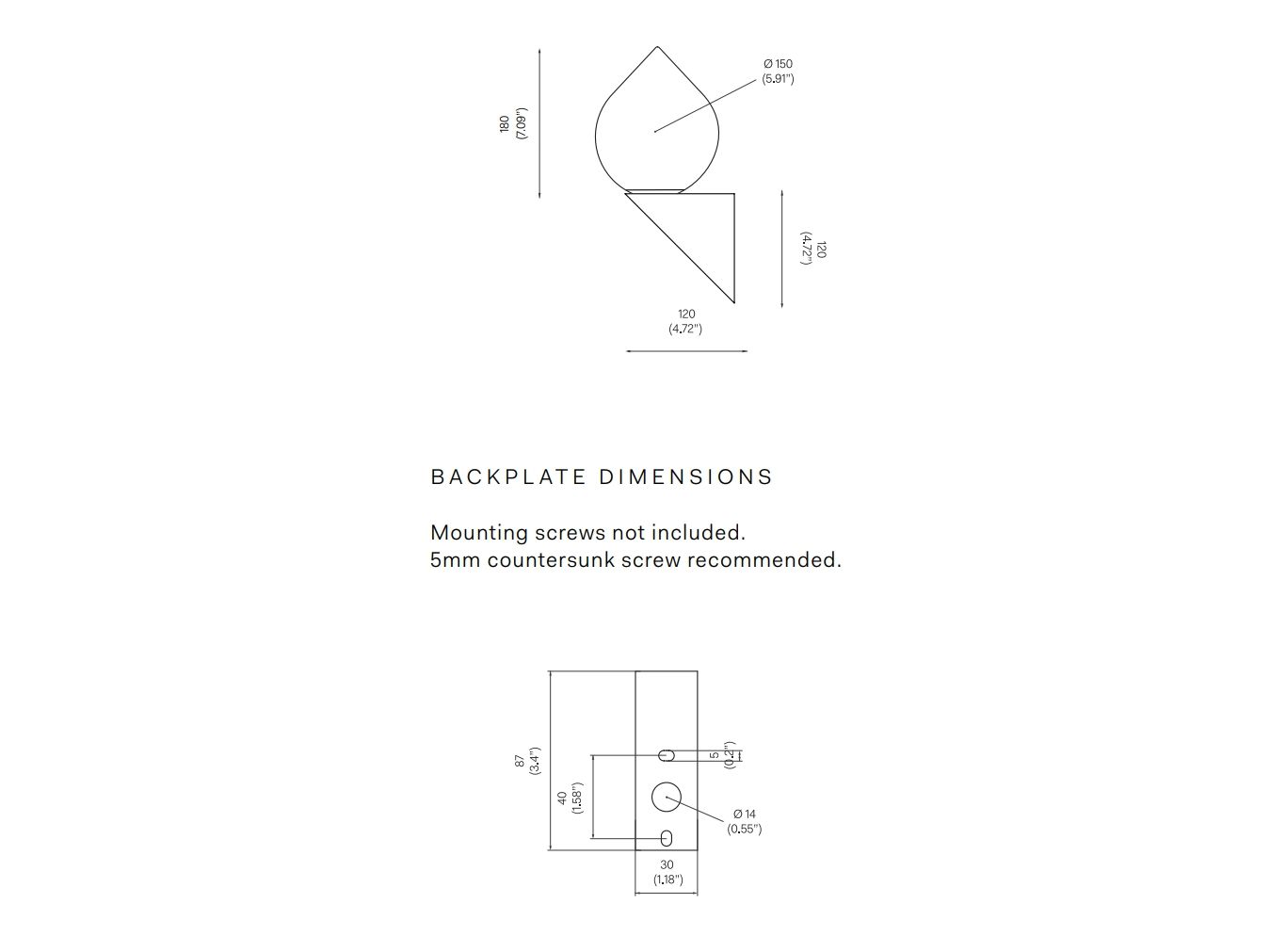 Светодиодный настенный светильник из опалового стекла Michael Anastassiades Bob ARCH-00111579 - Вид №2