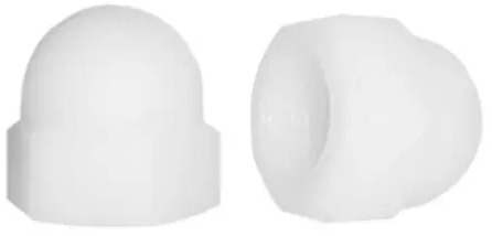 91655971 Гайка колпачковая полиамидная (пластиковая) DINFIX М 8 DIN 1587(5 шт) 00-00001234 STLM-1009854