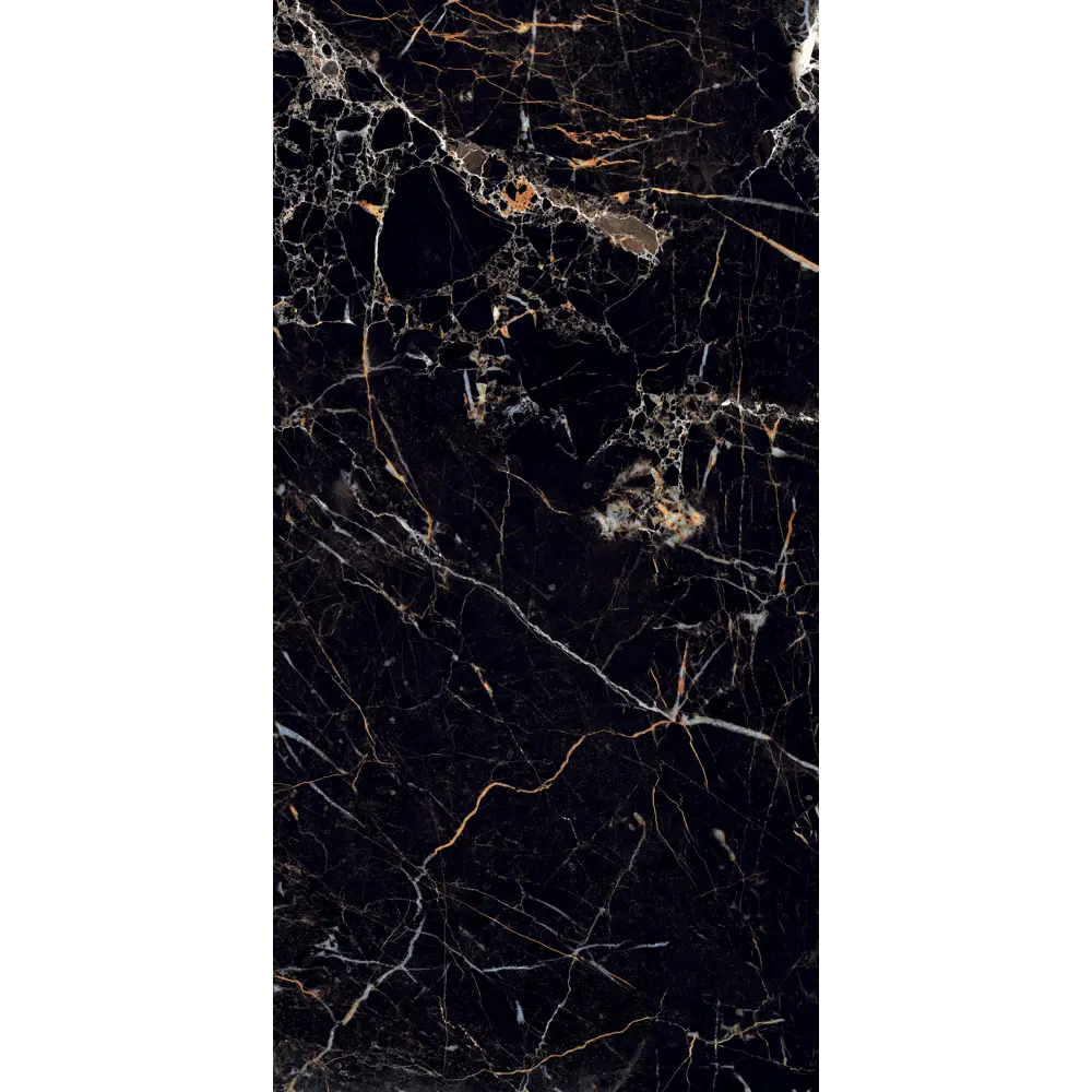 Керамогранит ARCADIA CERAMICA Torino Black - глянцевый черный 60x120 см 89396422 High Gloss STLM-1394656 - Вид №1