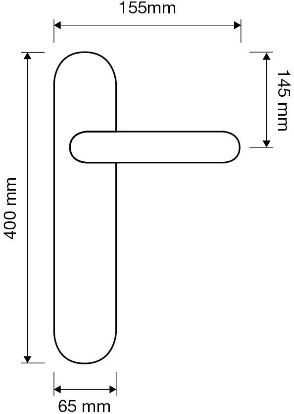LINEA CALI' Ручка из латуни на розетке с замком Aida sun-id-1366206 - Вид №4
