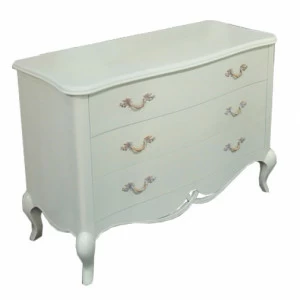 Комод с 3 ящиками молочно-белый матовый Paola BREVIO SALOTTI ДИЗАЙНЕРСКИЕ, PAOLA 00-3862234 Белый;молочный;слоновая кость