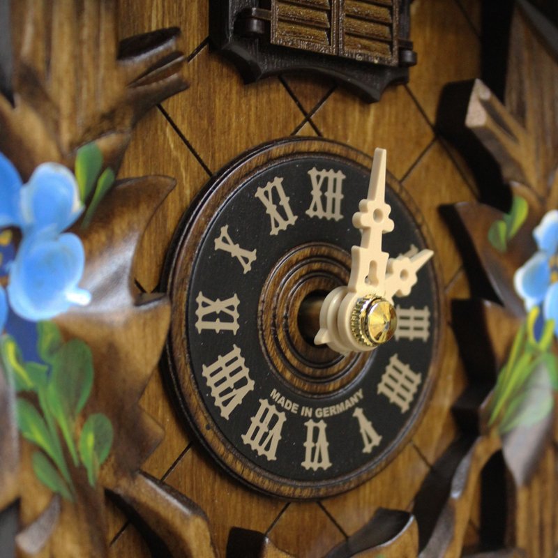 Часы настенные коричневые с кукушкой деревянные Sars 8M SARS ДИЗАЙНЕРСКИЕ 00-3967472 Коричневый  - Вид №2