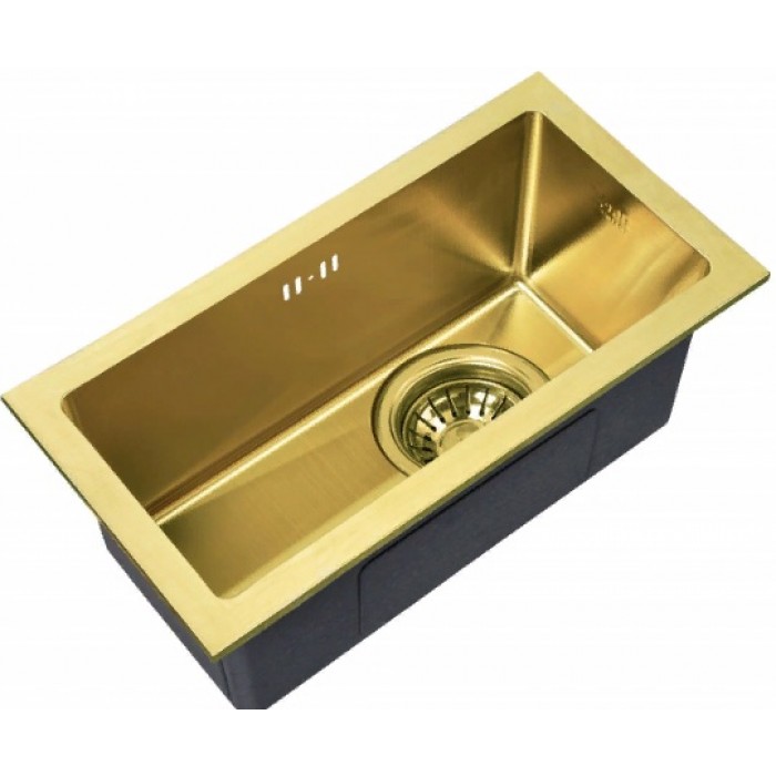 Мойка Zorg SZR-2344 BRONZE, Zorg SZR 2344 G BRONZE Мойка кухонная прямоугольная Zorg  - Вид №1