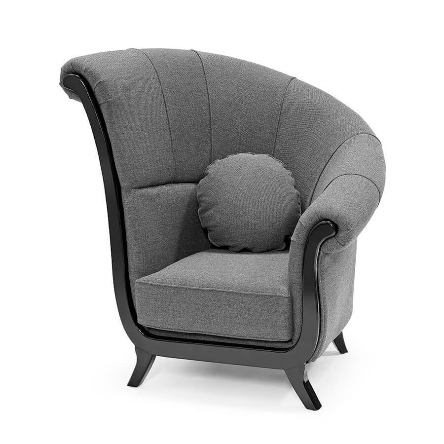 700378-91 ABHIKA КРЕСЛО POZZO RIGHT GREY 