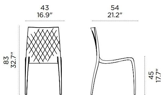 Casamania & Horm Штабелируемый деревянный стул sun-id-1487252 - Вид №13