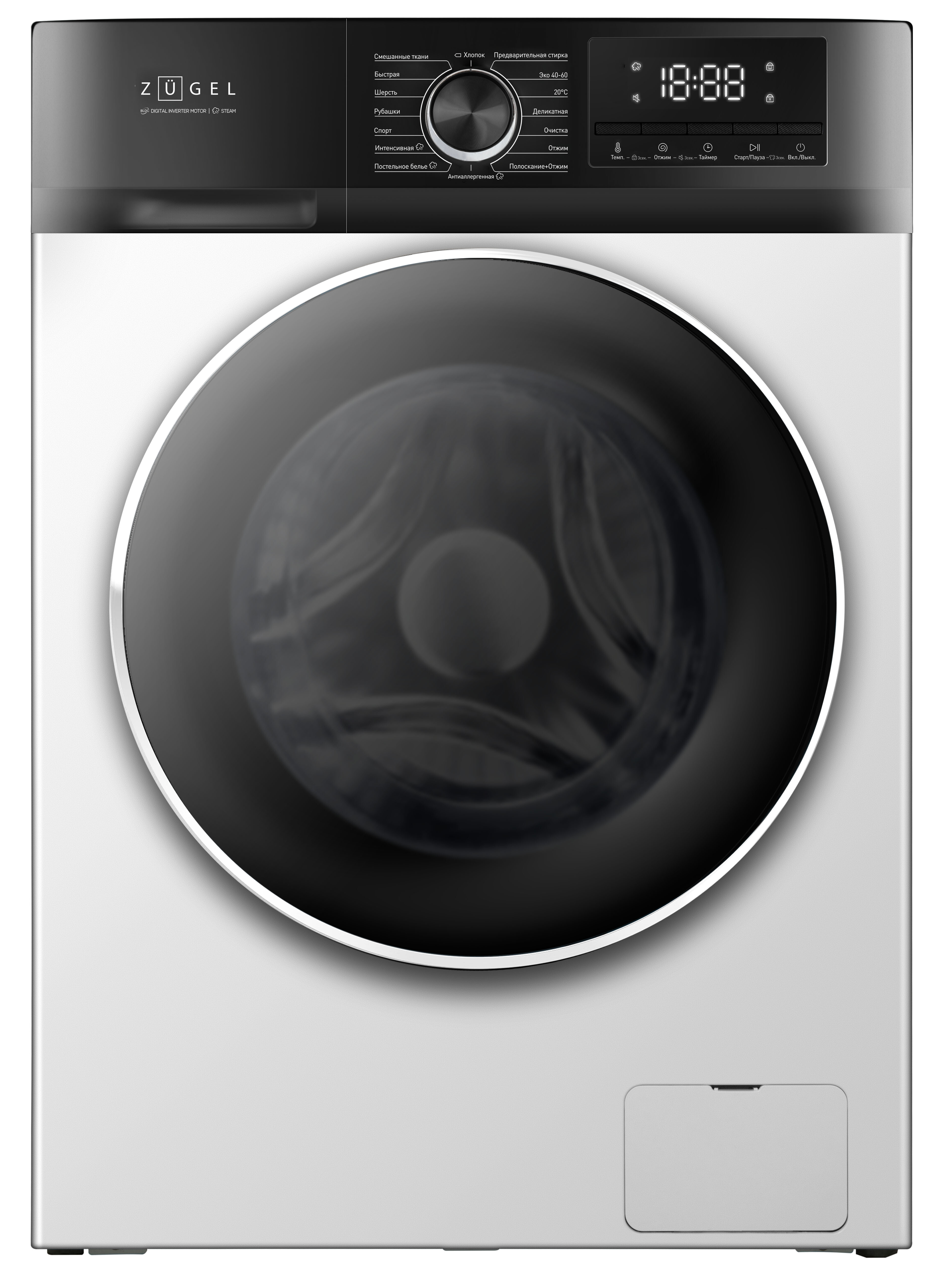 9220684 Стиральная машина ZUGEL ZWS8140I белый STDN-0094374