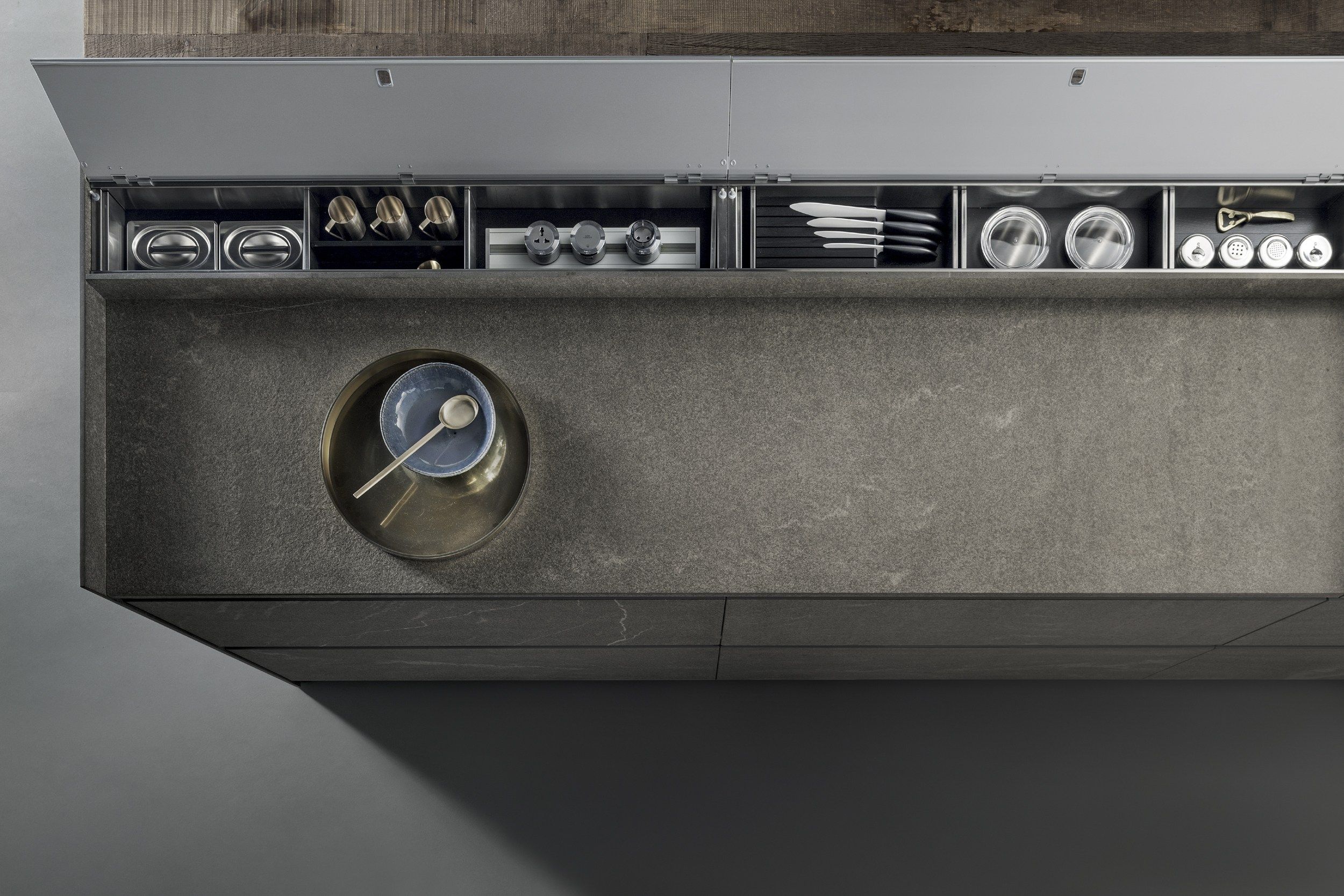 Каменная кухня с островом ERNESTOMEDA Icon ARCH-00060616 - Вид №8