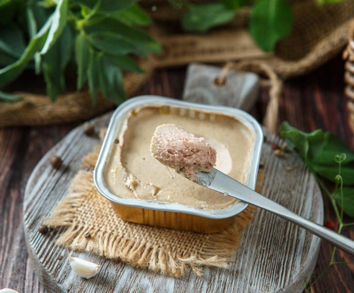 5181 Паштет из фермерской курицы сливочный с кориандром (ламистер) Вкусляндия  - Вид №2