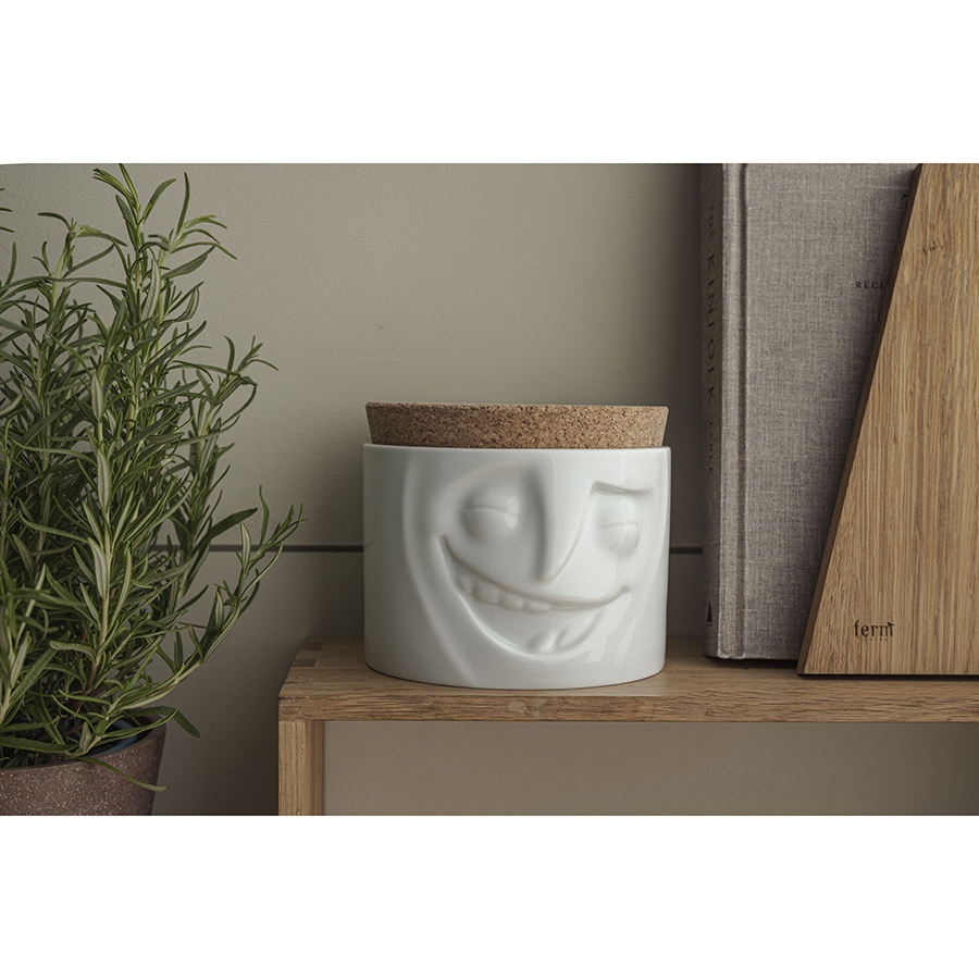 T02.31.01 Емкость для хранения tassen cheerful 900 мл белая Tassen by FIFTYEIGHT PRODUCTS  - Вид №2