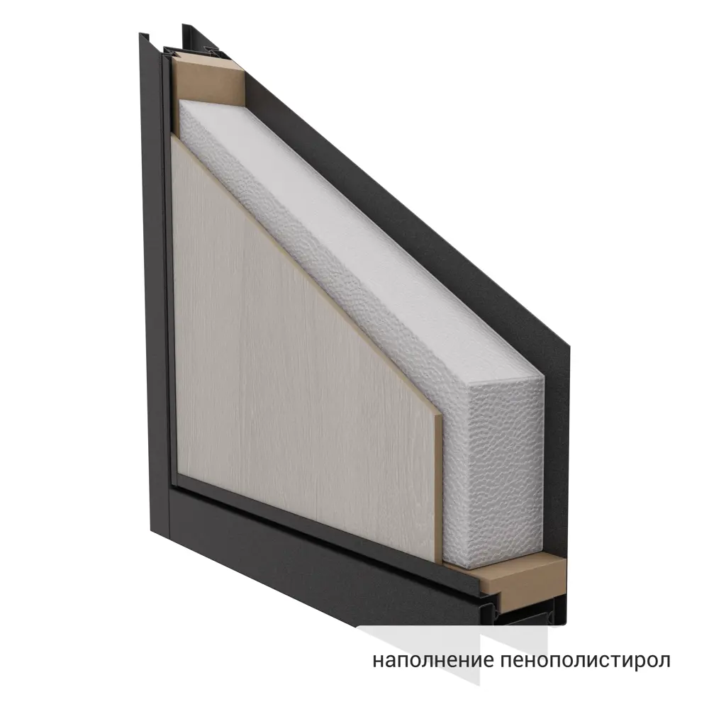 Дверь входная металлическая Берн 86x205 см левая цвет белое дерево TOREX STLM-2055351 - Вид №13