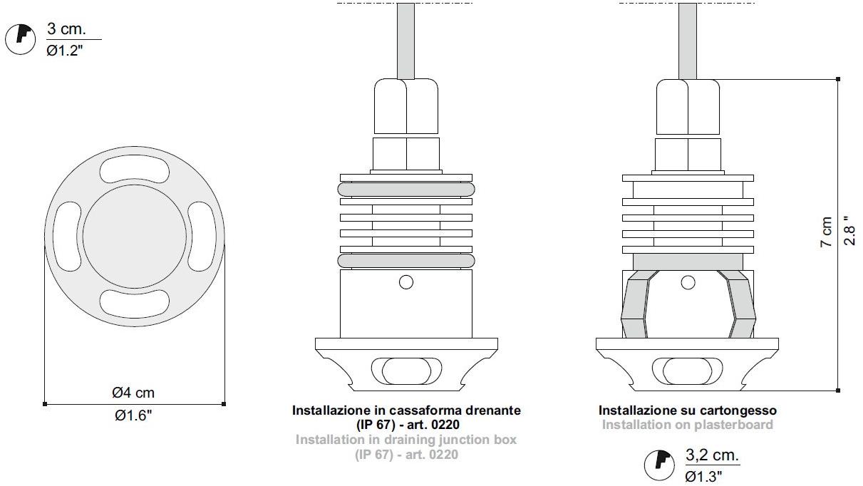 EGOLUCE Уличные светодиодные лестницы  6361  - Вид №3