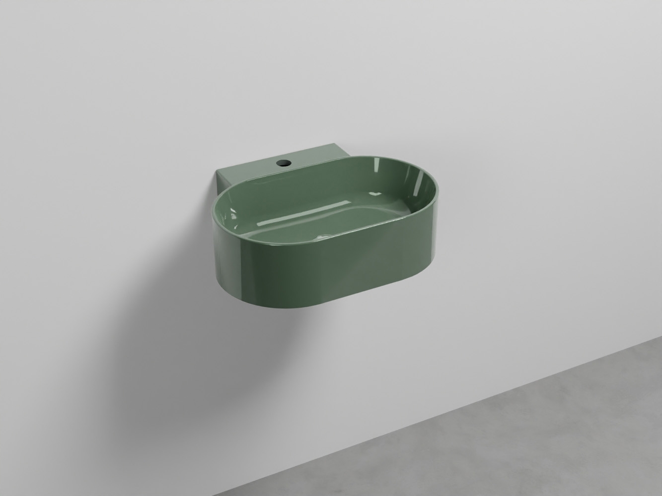 MRLS50-AL Ovale 50 одно отверстие cielo Mare Ceramica Cielo