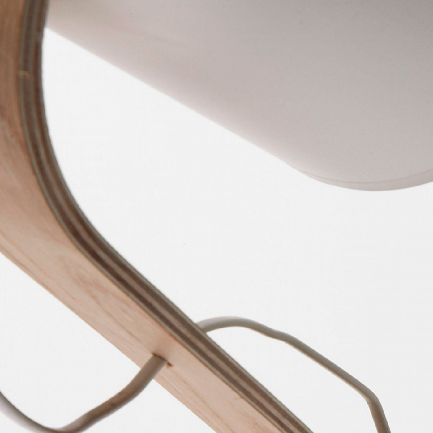 047736 Настольная лампа Percy белая La Forma Repcy  - Вид №2