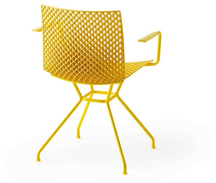 GABER Кресло на козлах с подлокотниками из технополимера Fuller sun-id-1378886 - Вид №2