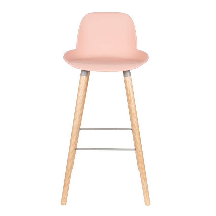 Стул барный Albert Kuip розовый Zuiver 1500060 - Вид №3