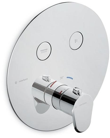 newform Смеситель для душа встраиваемый термостатический Nio sun-id-1508756 - Вид №1