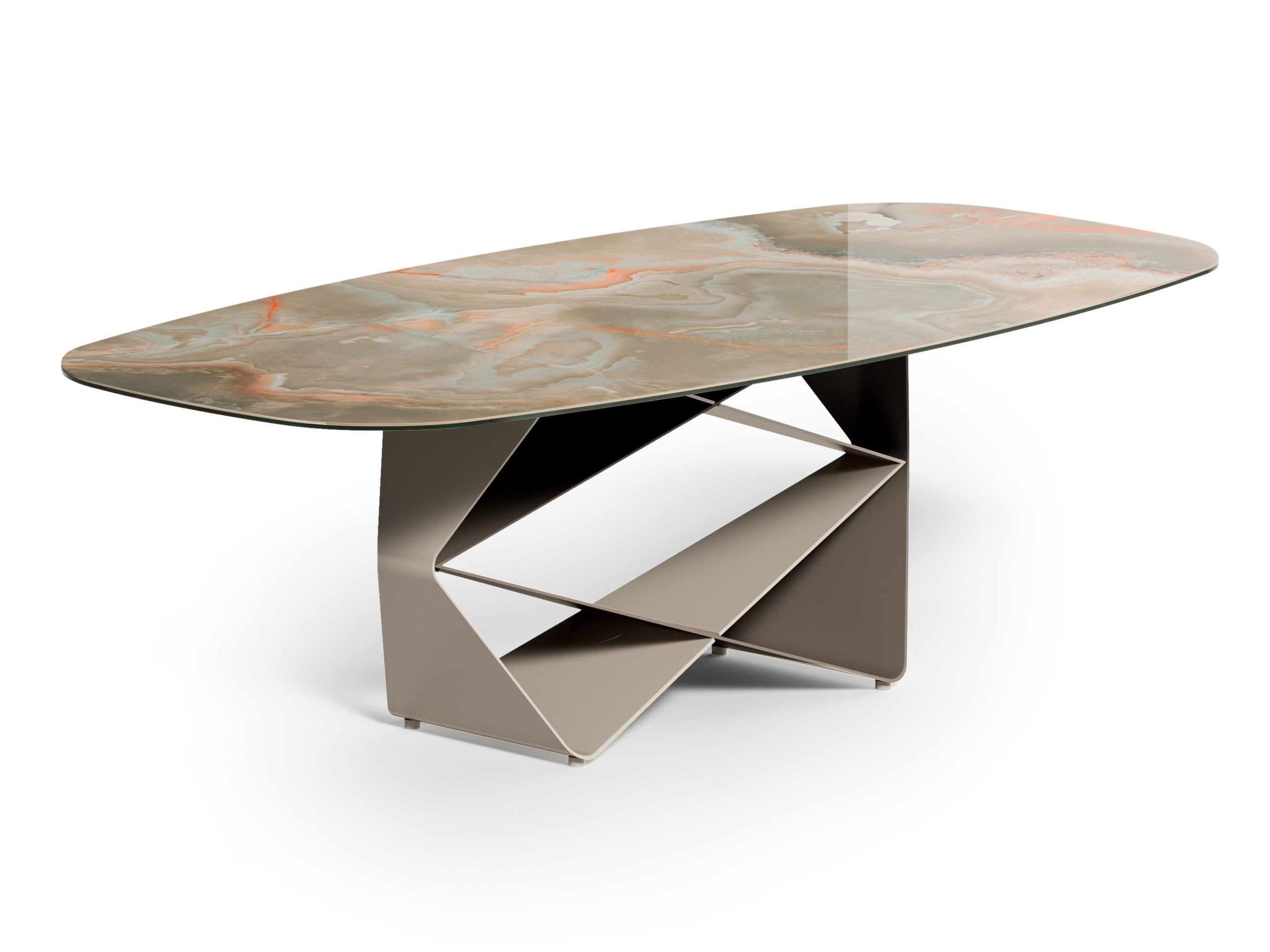 Стеклянный стол для гостиной Ozzio Italia GEM ARCH-00117631 - Вид №1