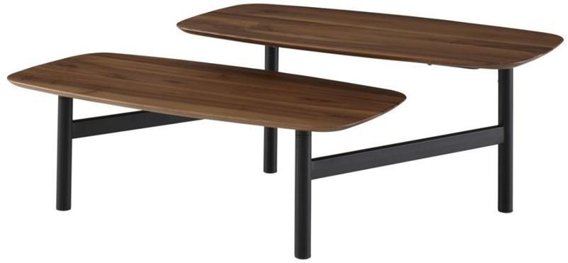 Ligne Roset Журнальный столик из лакированного ореха  005hfv1n  - Вид №1