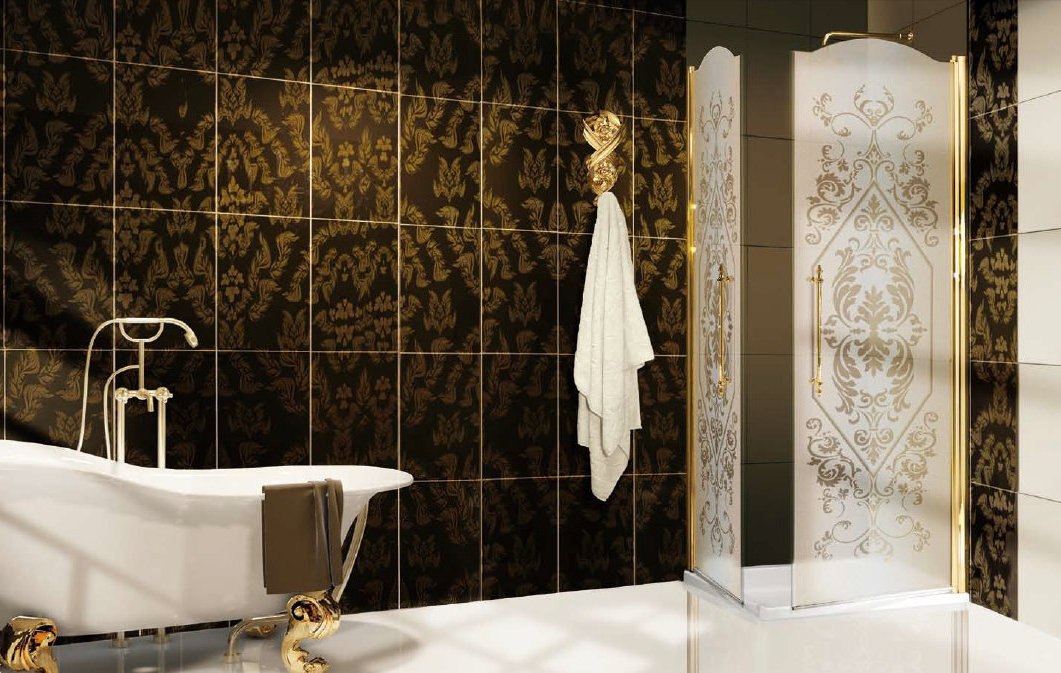 Art. 8A1 GOLD Serie IBIS Душевая кабина Box Docce 2B Box Docce 2.B Ibis Gold 38700 - Вид №1