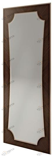 Carpanese Home Зеркало прямоугольное в раме Contemporary 7135