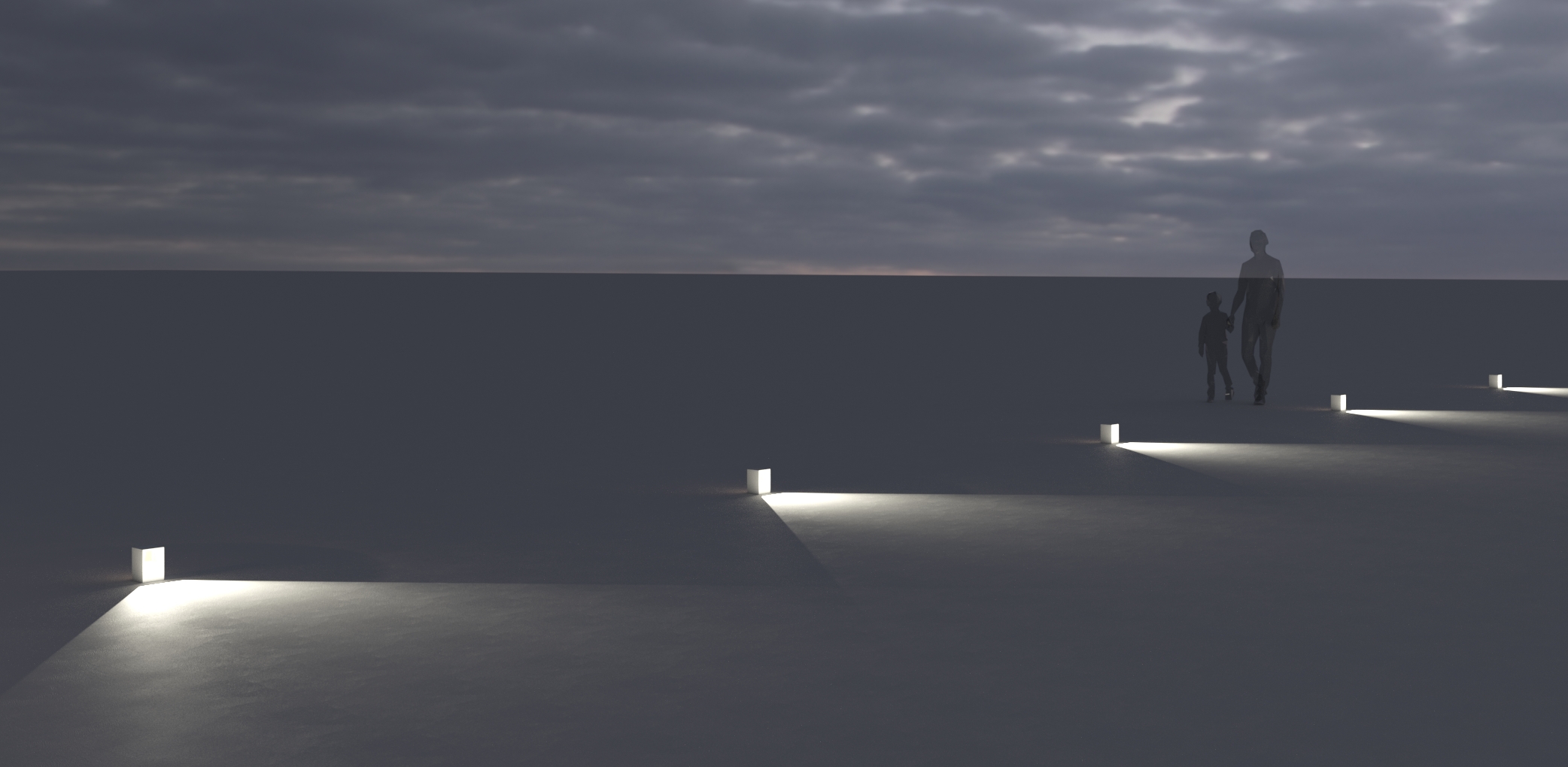 1015611 Мобильный светильник Platek MINI ONE Paletto  MINI ONE Bollard H. 150 mm - 1 LED 3000K 1 Opening  - Вид №7