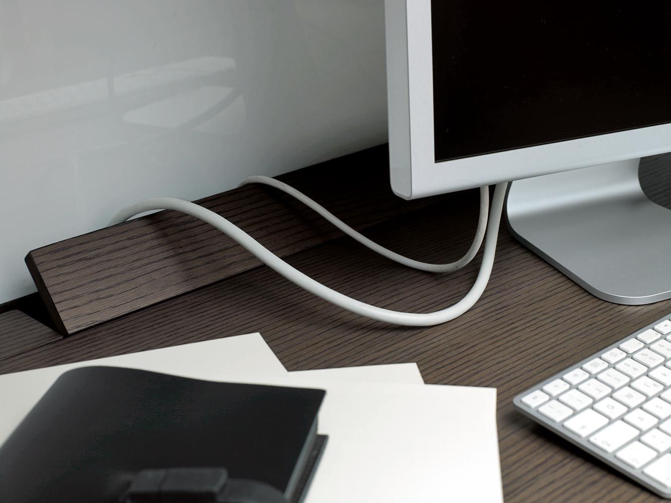 Круглый стол из стали и дерева B&B Italia Project AC Executive ARCH-00070639 - Вид №5